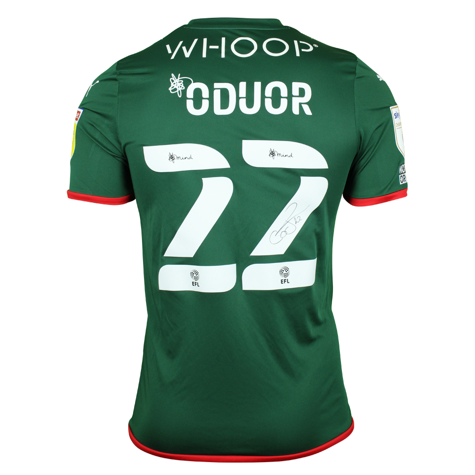 Clark Oduor  Barnsley shirt