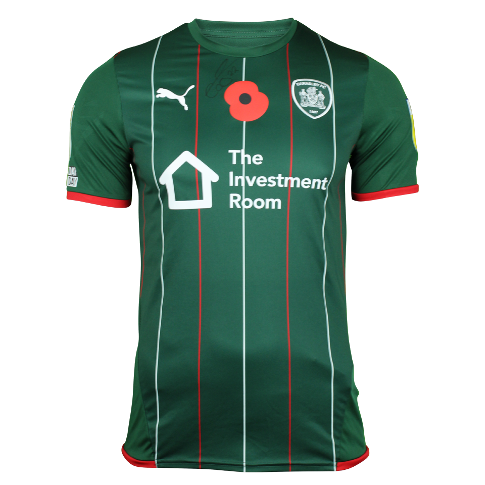 Clark Oduor  Barnsley shirt