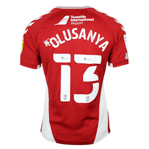 Toyosi Olusanya Middlesbrough shirt