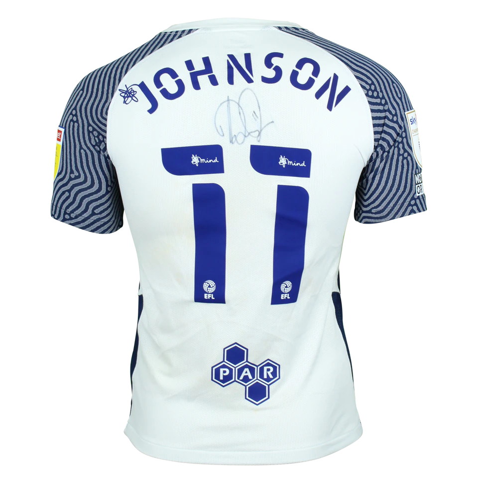 Daniel Johnson Preston North End shirt