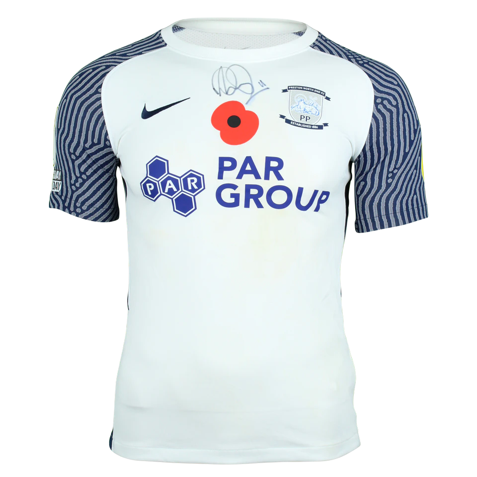 Daniel Johnson Preston North End shirt