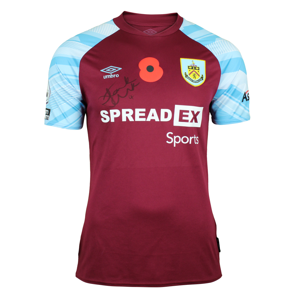 Jack Cork Burnley shirt