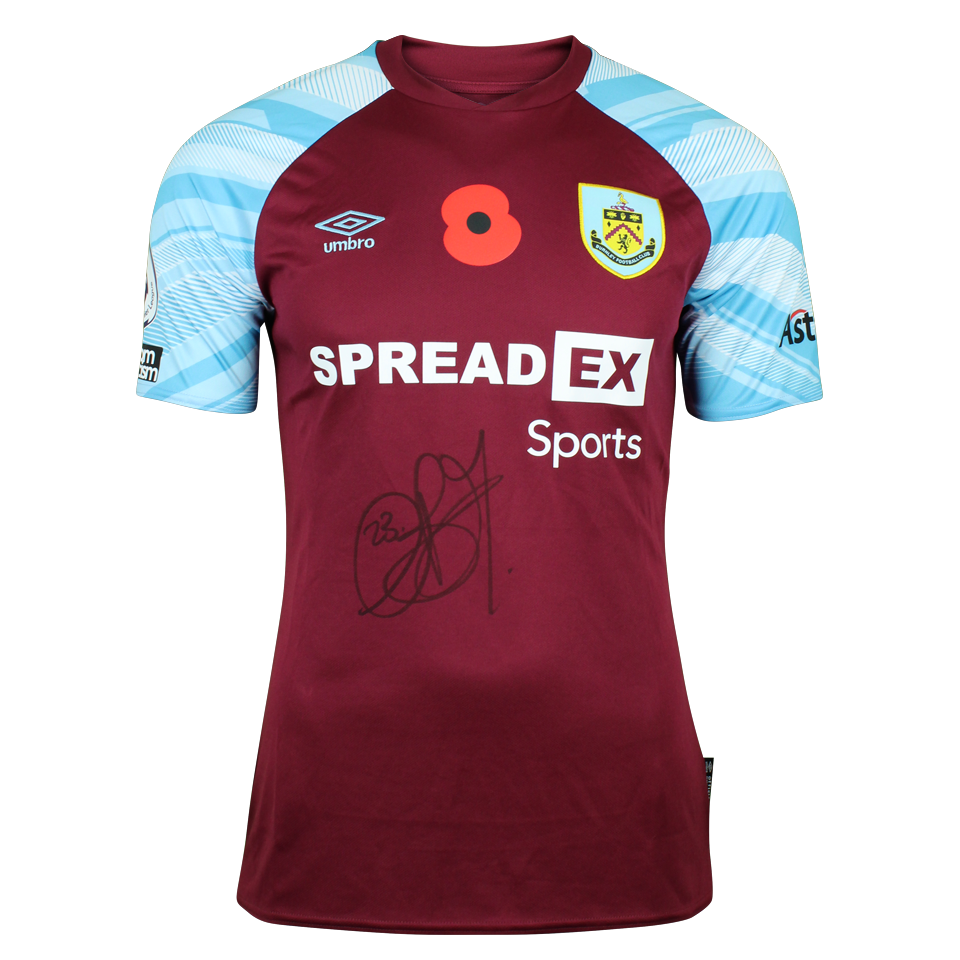 Erik Pieters Burnley jersey