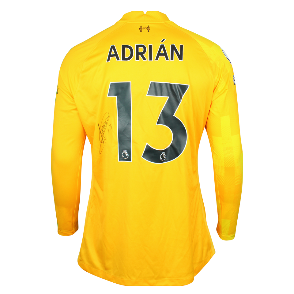Adrián  Liverpool shirt