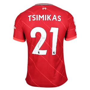 Liverpool-Trikot von Konstantinos Tsimikas