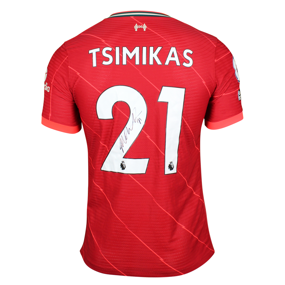 Liverpool-Trikot von Konstantinos Tsimikas