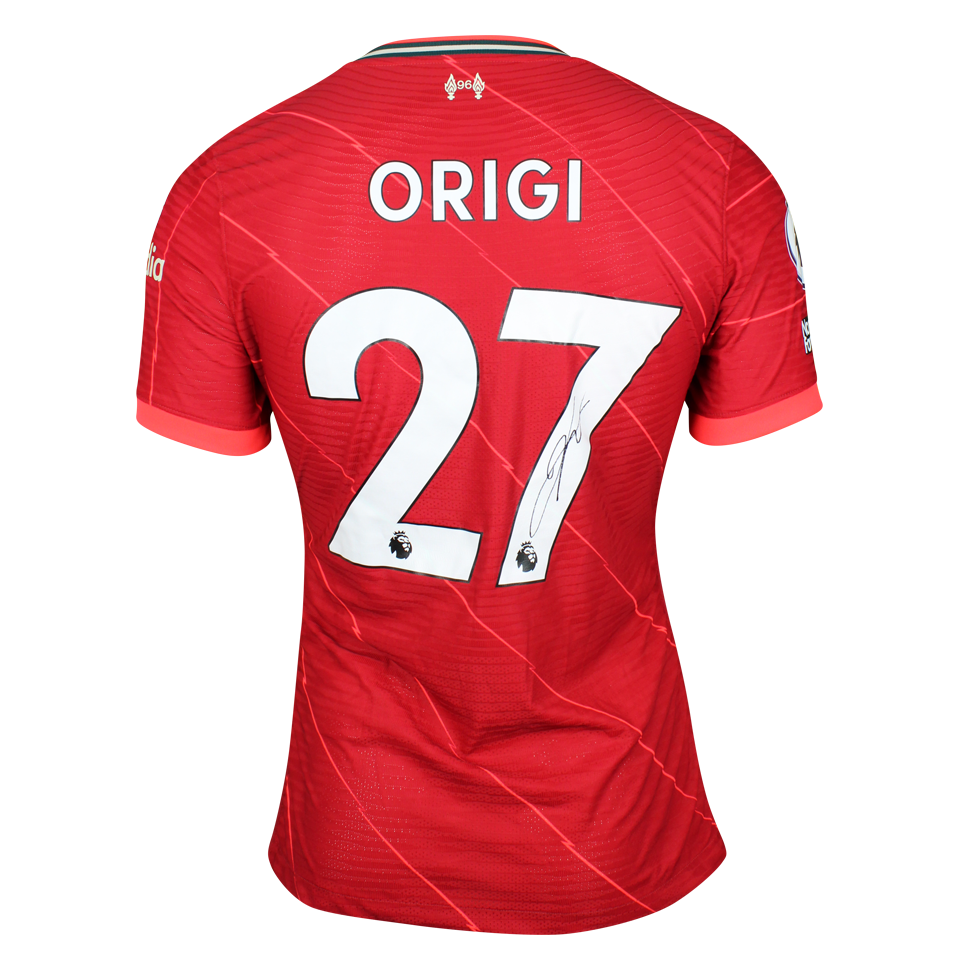 Divock Origi Liverpool shirt