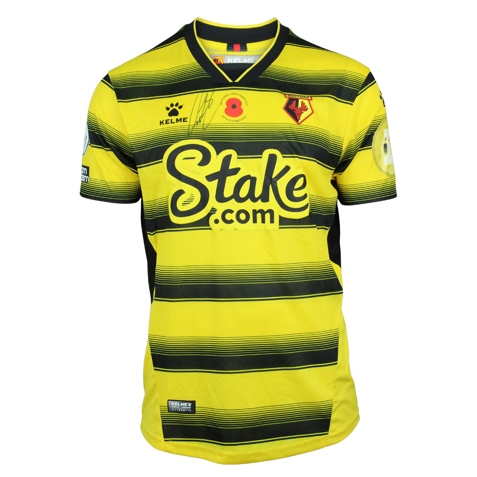 S*s様 Umbro Watford FC ユニフォーム イエロー Ozan Tufan | Watford - Southampton | MatchWornShirt