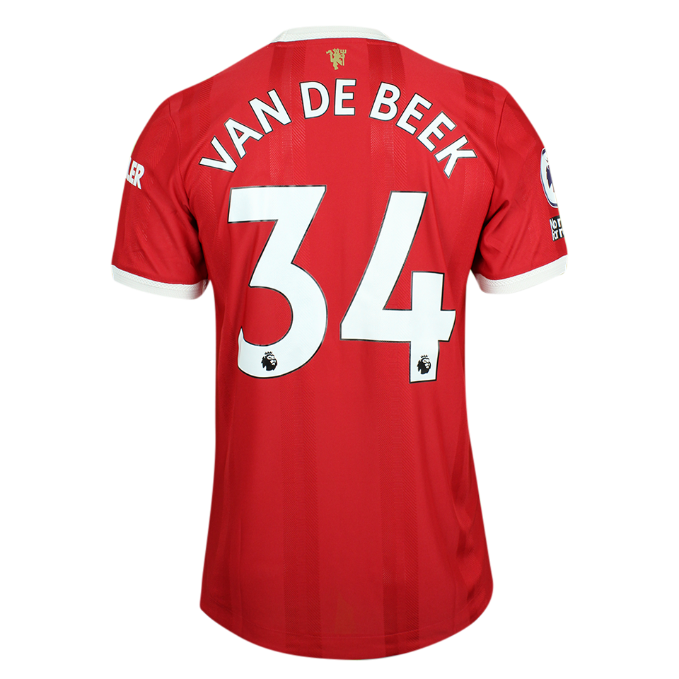Donny van de Beek Manchester United shirt