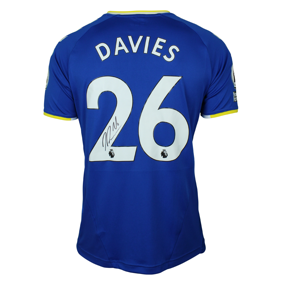 Tom Davies Everton shirt