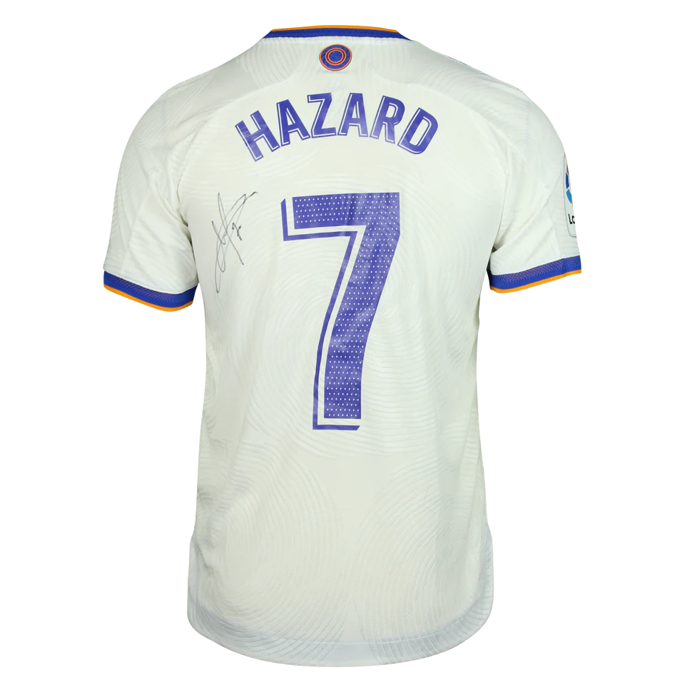 来自Real Madrid的Eden Hazard球衣