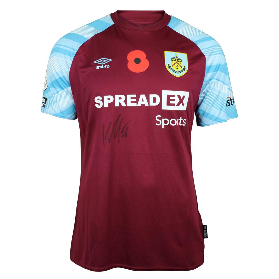 Kevin Long Burnley jersey