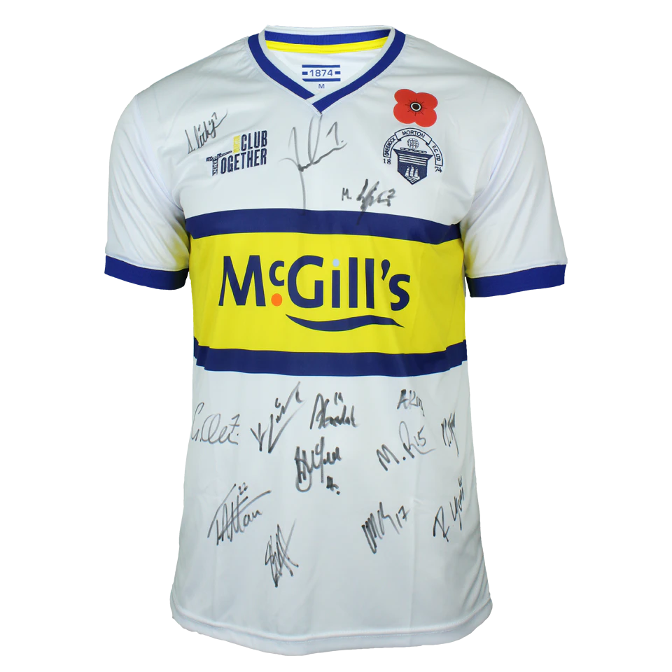 Maillot D'entraînement Greenock Morton 2023/24 N°20 (Alan Power) - Taille L Officiel Joma