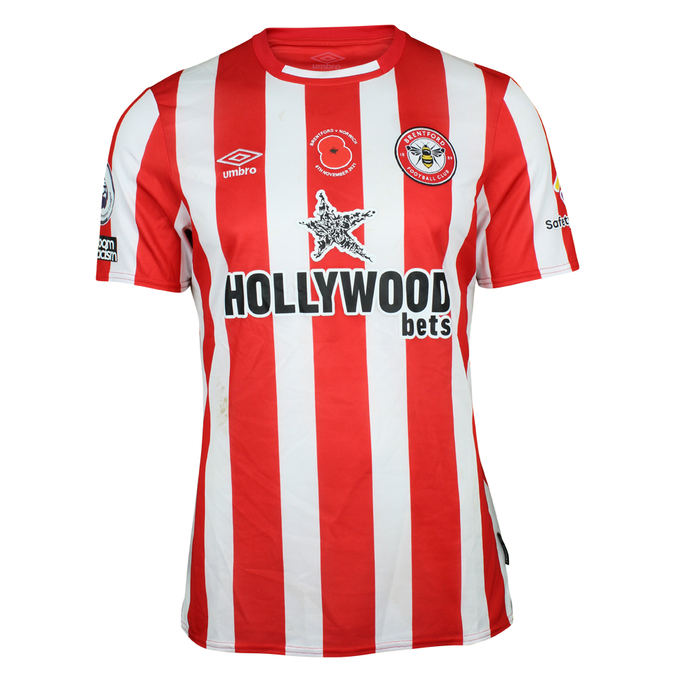 Ethan Pinnock  Brentford shirt