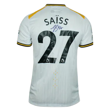 来自Wolverhampton Wanderers的Romain Saïss球衣
