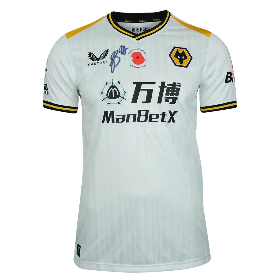 Romain Saïss Wolverhampton Wanderers camisa.