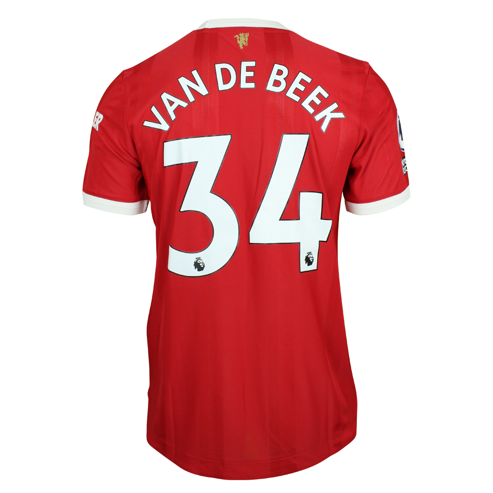 Donny van de Beek Manchester United shirt