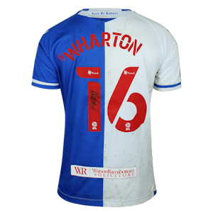 Scott Wharton Blackburn Rovers shirt