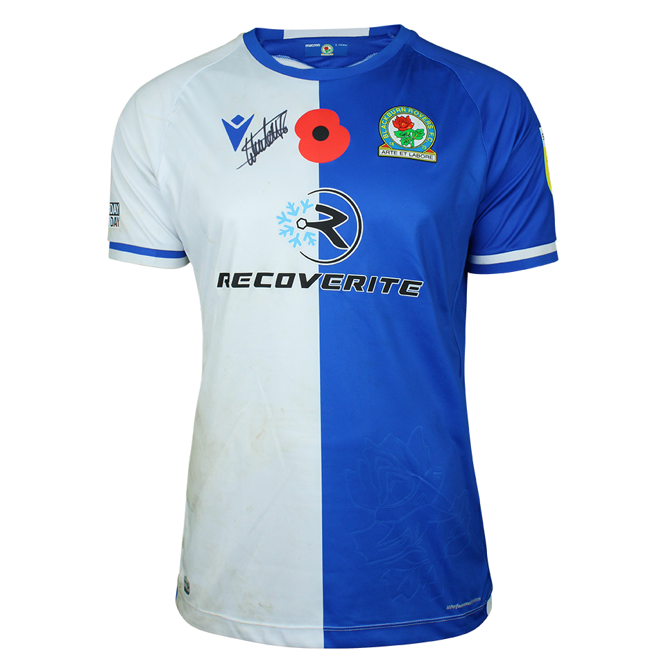 Scott Wharton Blackburn Rovers shirt