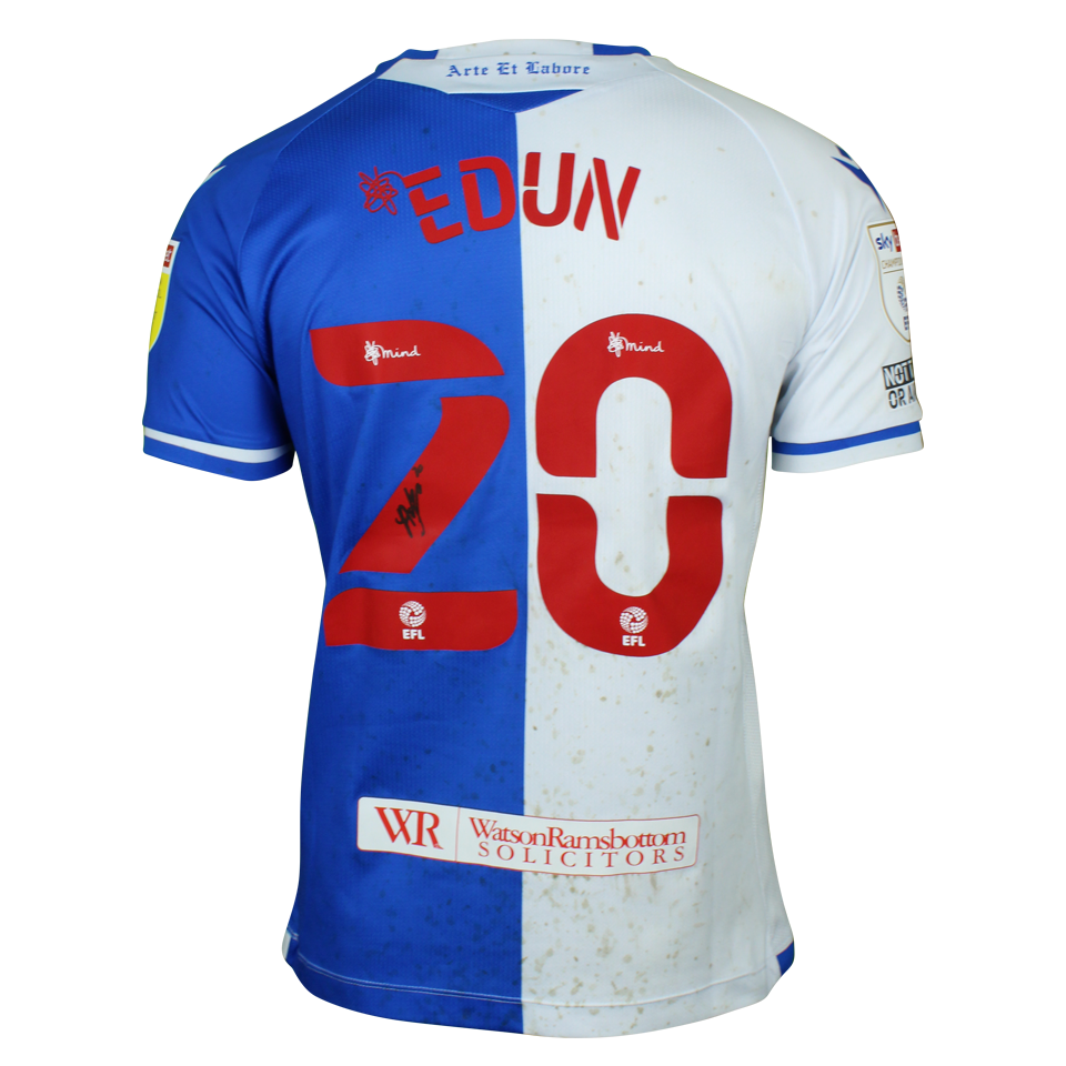 Camisola de Tayo Edun, Blackburn Rovers