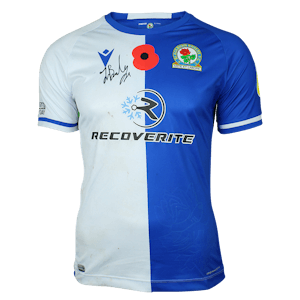 John Buckley Blackburn Rovers shirt