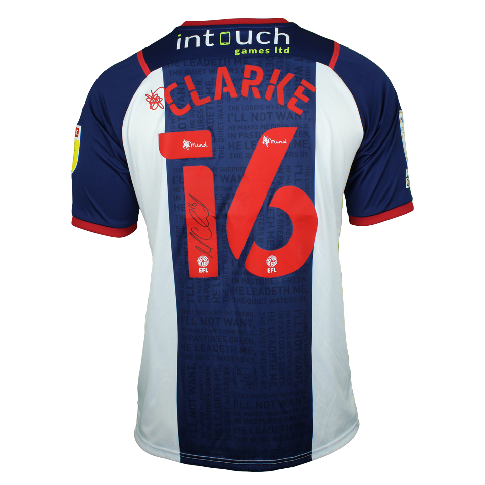 West Bromwich Albion 팀의 Matt Clarke 셔츠