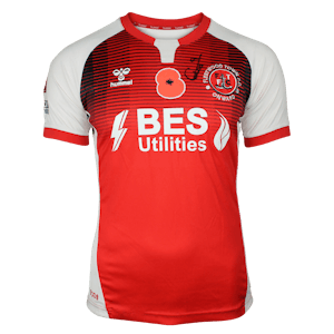 Callum Morton Fleetwood Town shirt