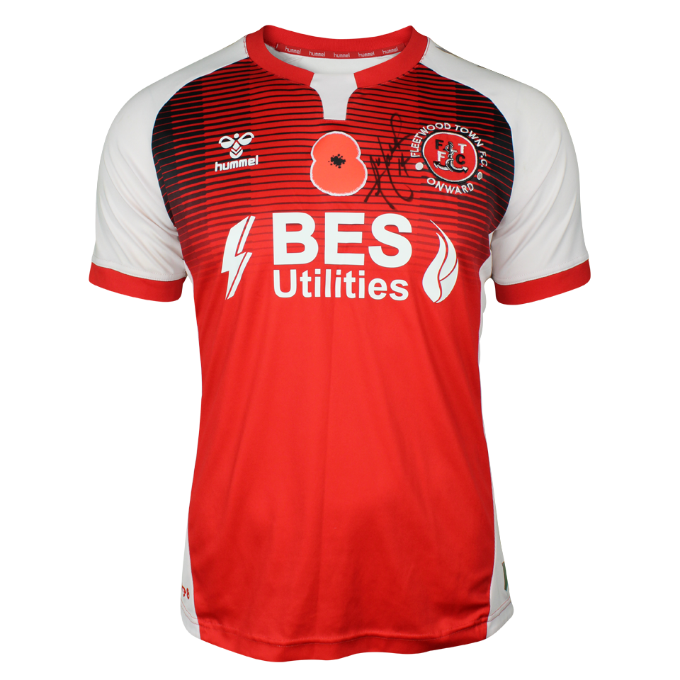 来自Fleetwood Town的Joe Garner球衣