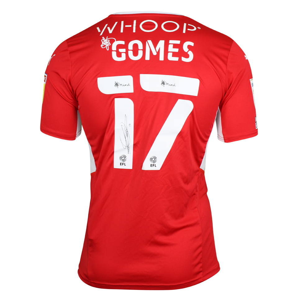 Claudio Gomes Barnsley shirt