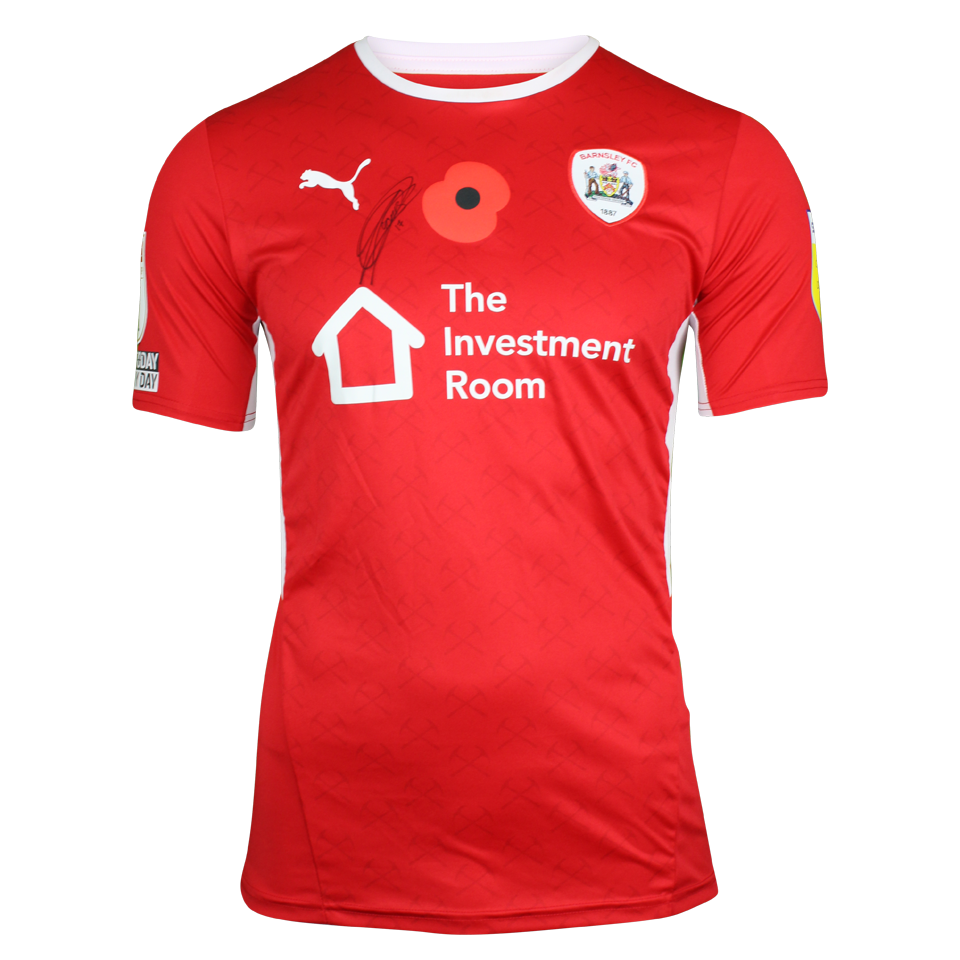 Claudio Gomes Barnsley shirt