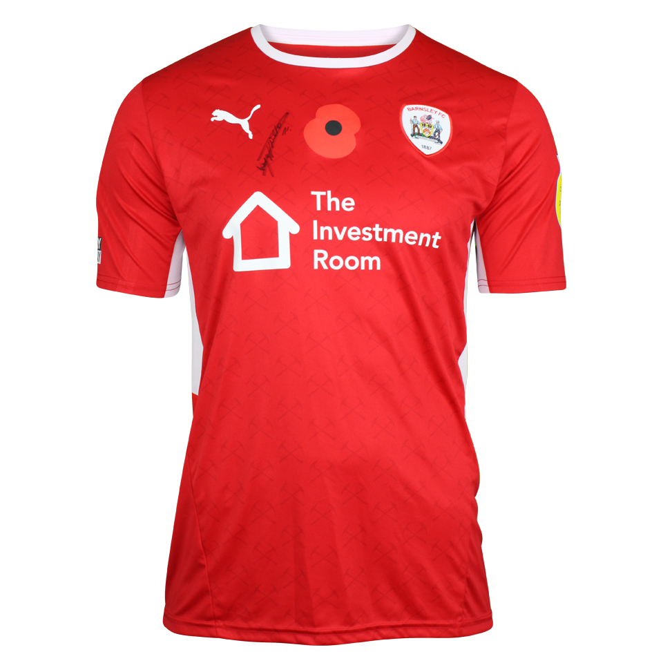 Aaron Leya Iseka Barnsley shirt