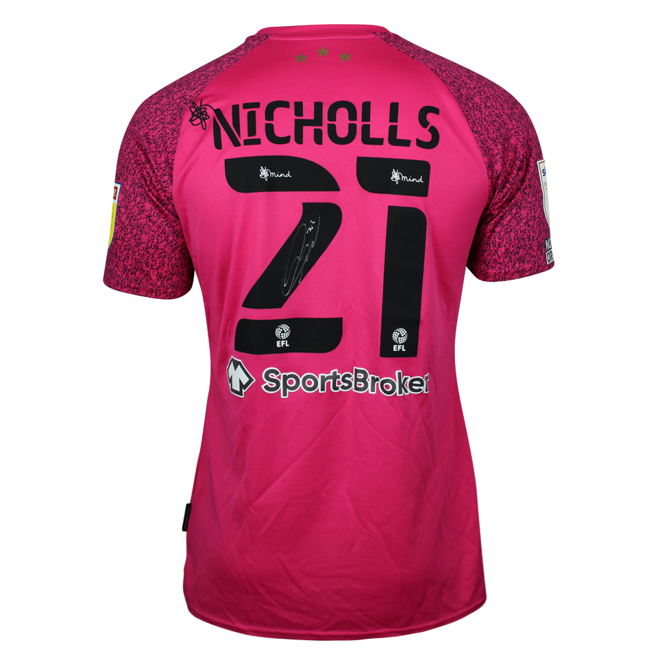 Lee Nicholls Huddersfield Town shirt