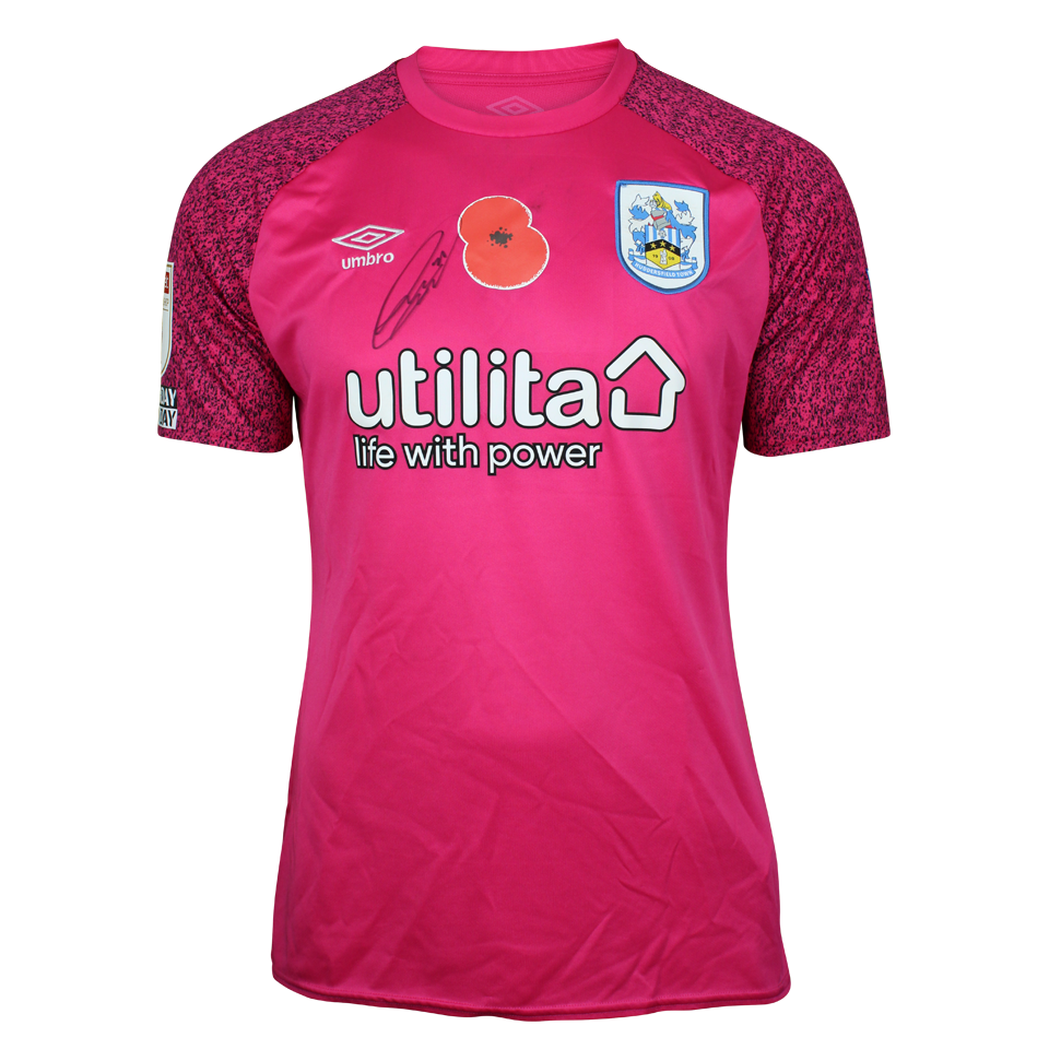 Lee Nicholls Huddersfield Town shirt