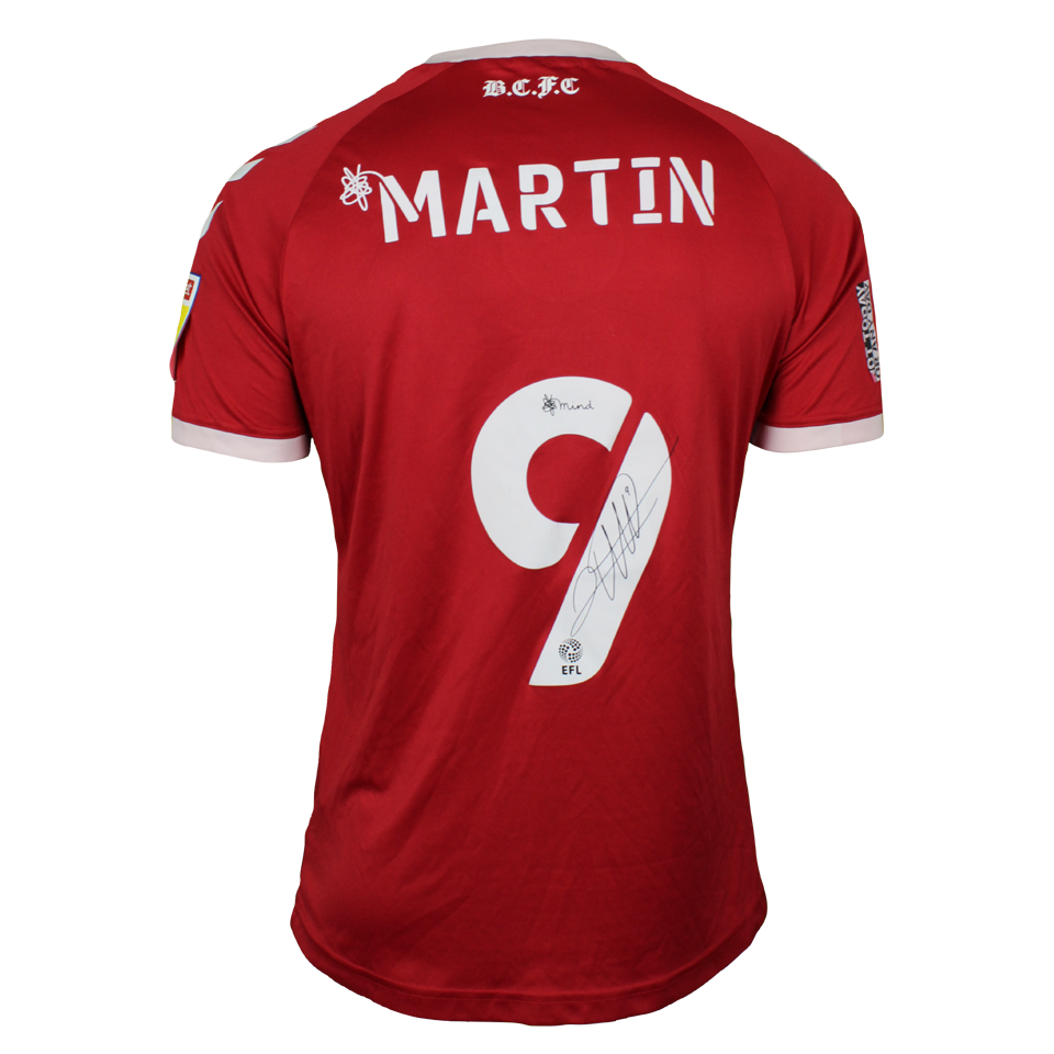 Chris Martin Bristol City jersey