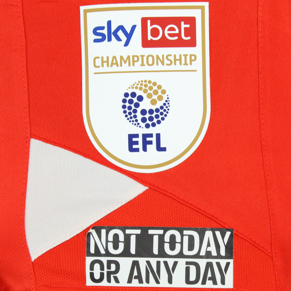 James Bree Luton Town shirt