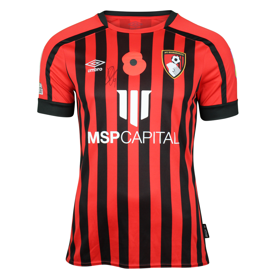 AFC Bournemouth 팀의 Dominic Solanke 셔츠