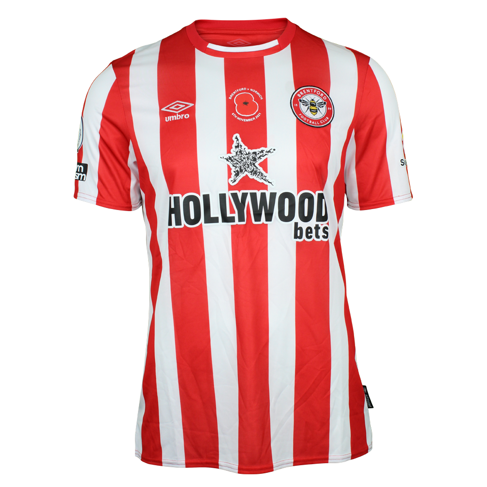 Saman Ghoddos Brentford shirt