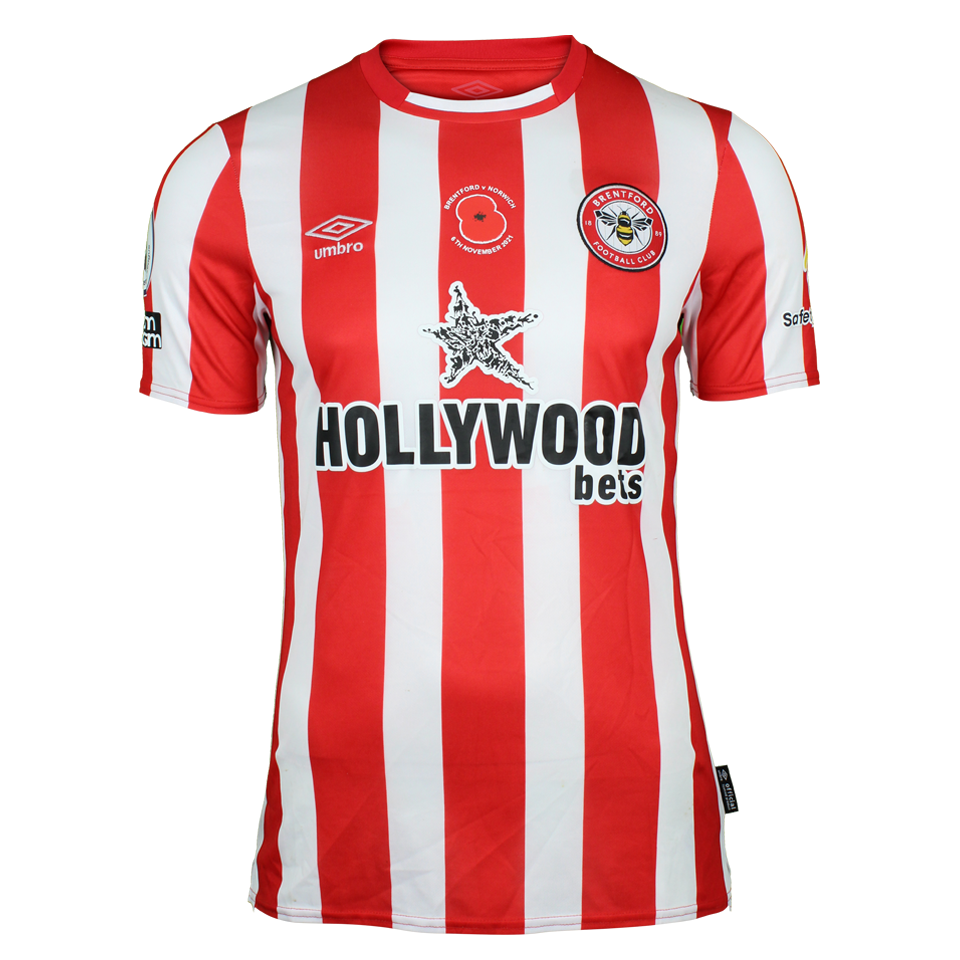 Marcus Forss Brentford shirt