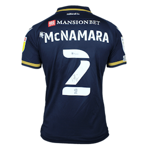Dan McNamara Millwall shirt