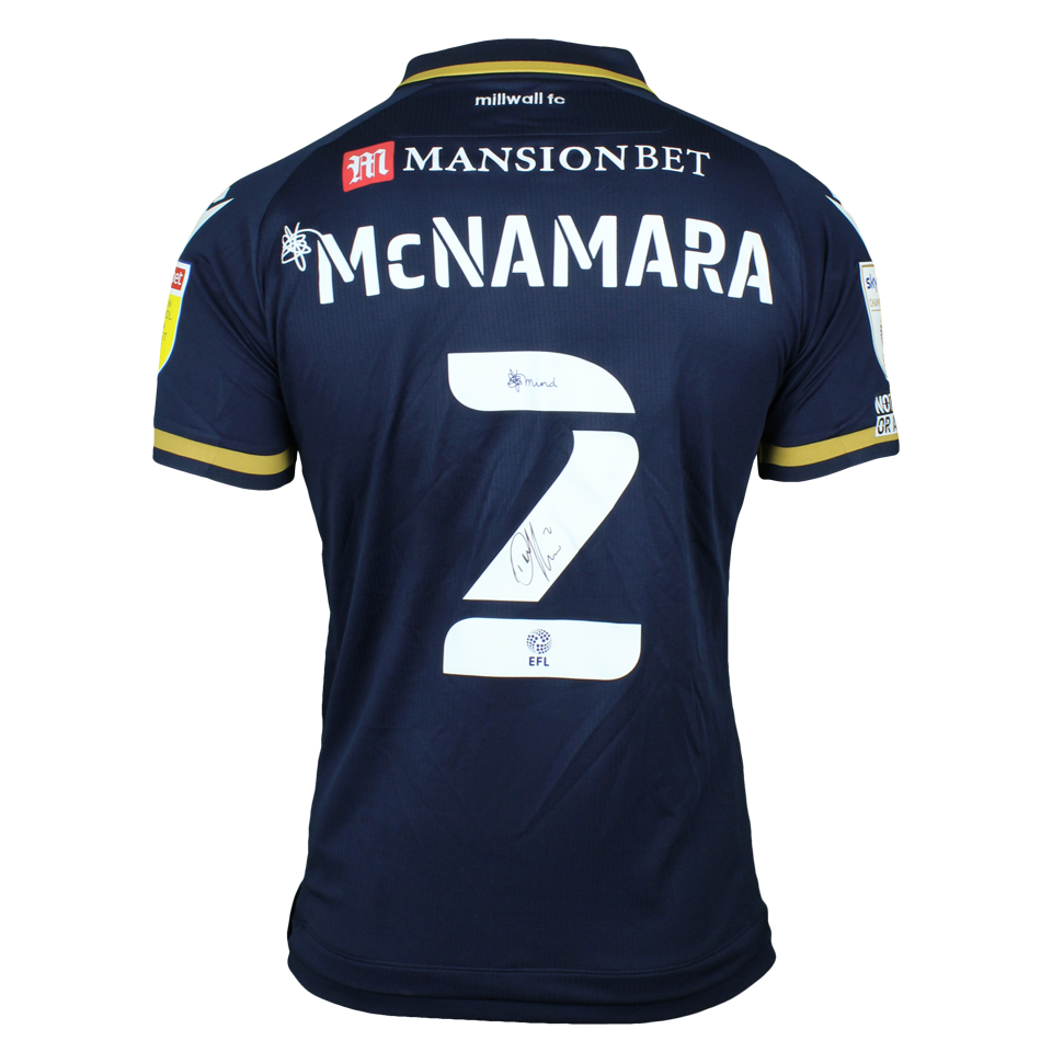 Dan McNamara Millwall shirt