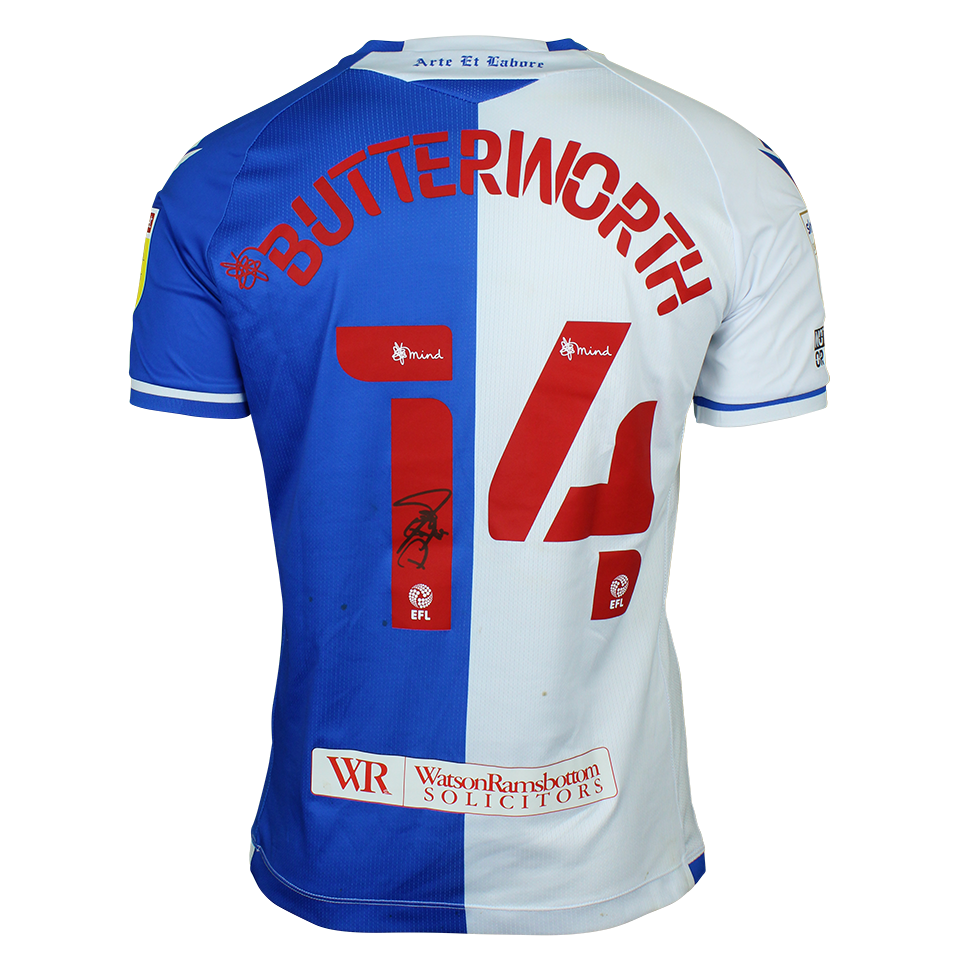 Daniel Butterworth Blackburn Rovers shirt