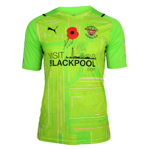 Daniel Grimshaw Blackpool shirt