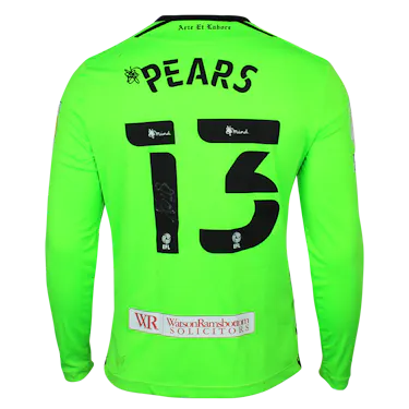 来自Blackburn Rovers的Aynsley Pears球衣