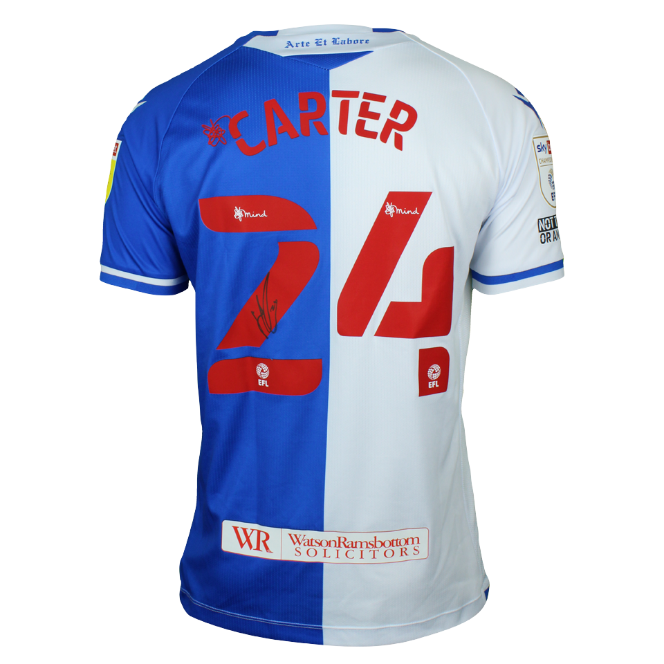 Hayden Carter Blackburn Rovers shirt