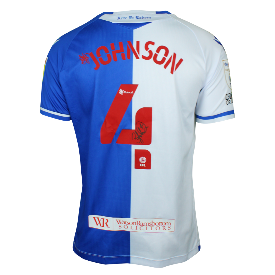 Bradley Johnson Blackburn Rovers shirt