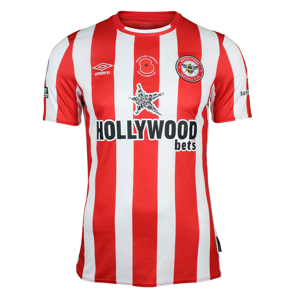 Mads Roerslev  Brentford shirt