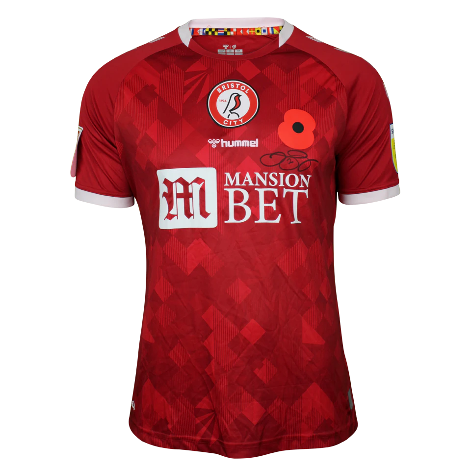 来自Bristol City的Danny Simpson球衣