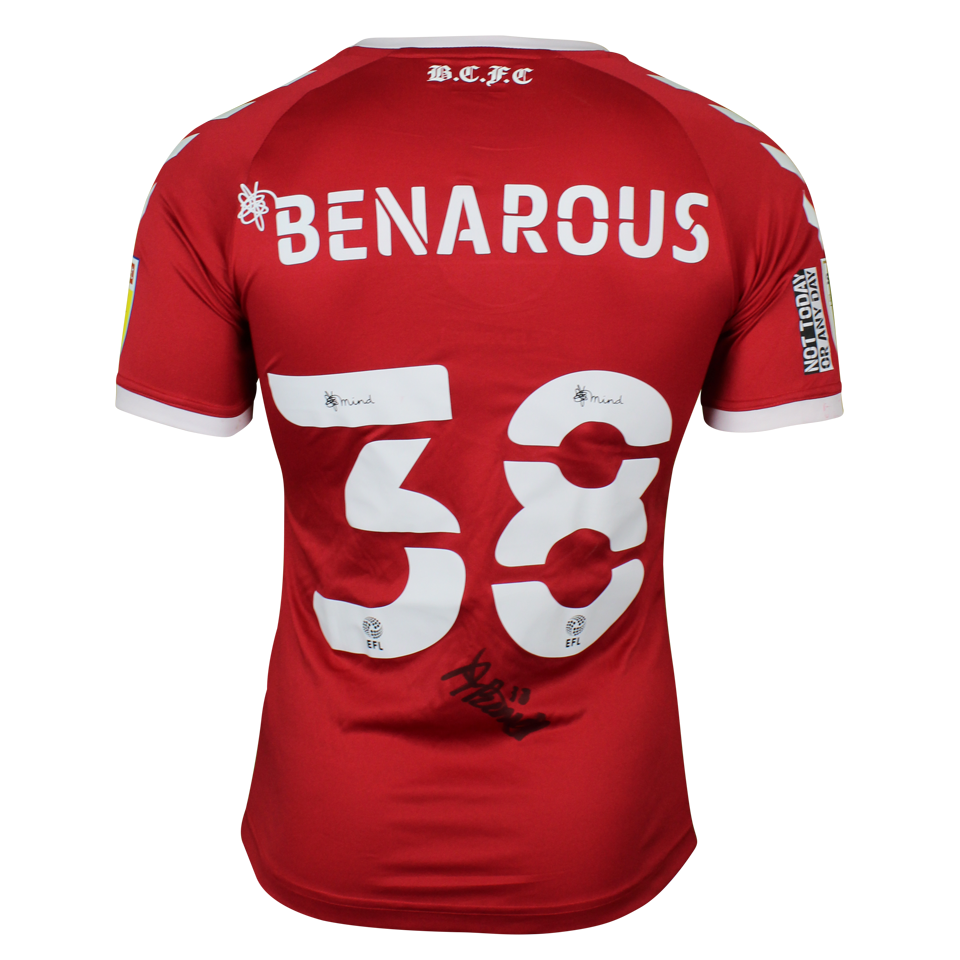 Ayman Benarous Bristol City shirt