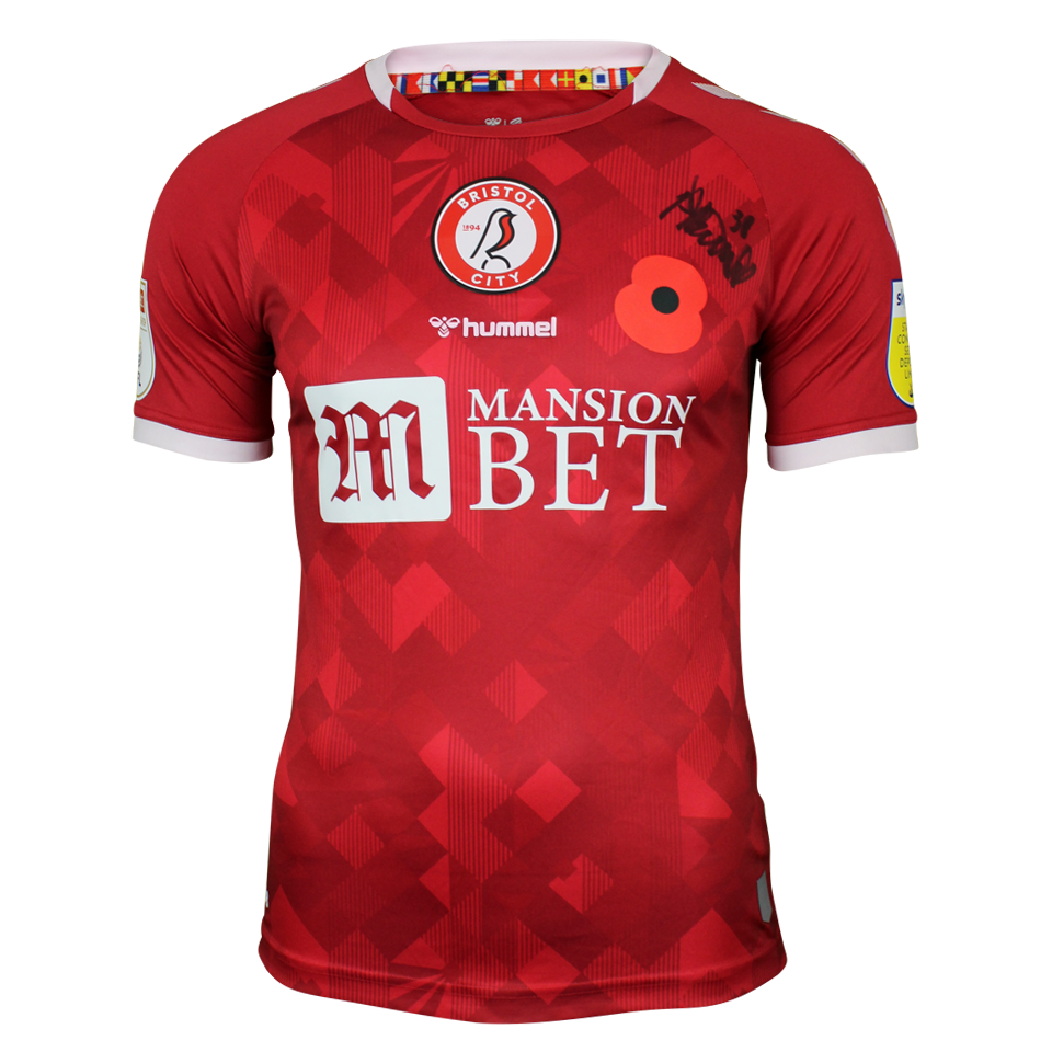 Ayman Benarous Bristol City shirt