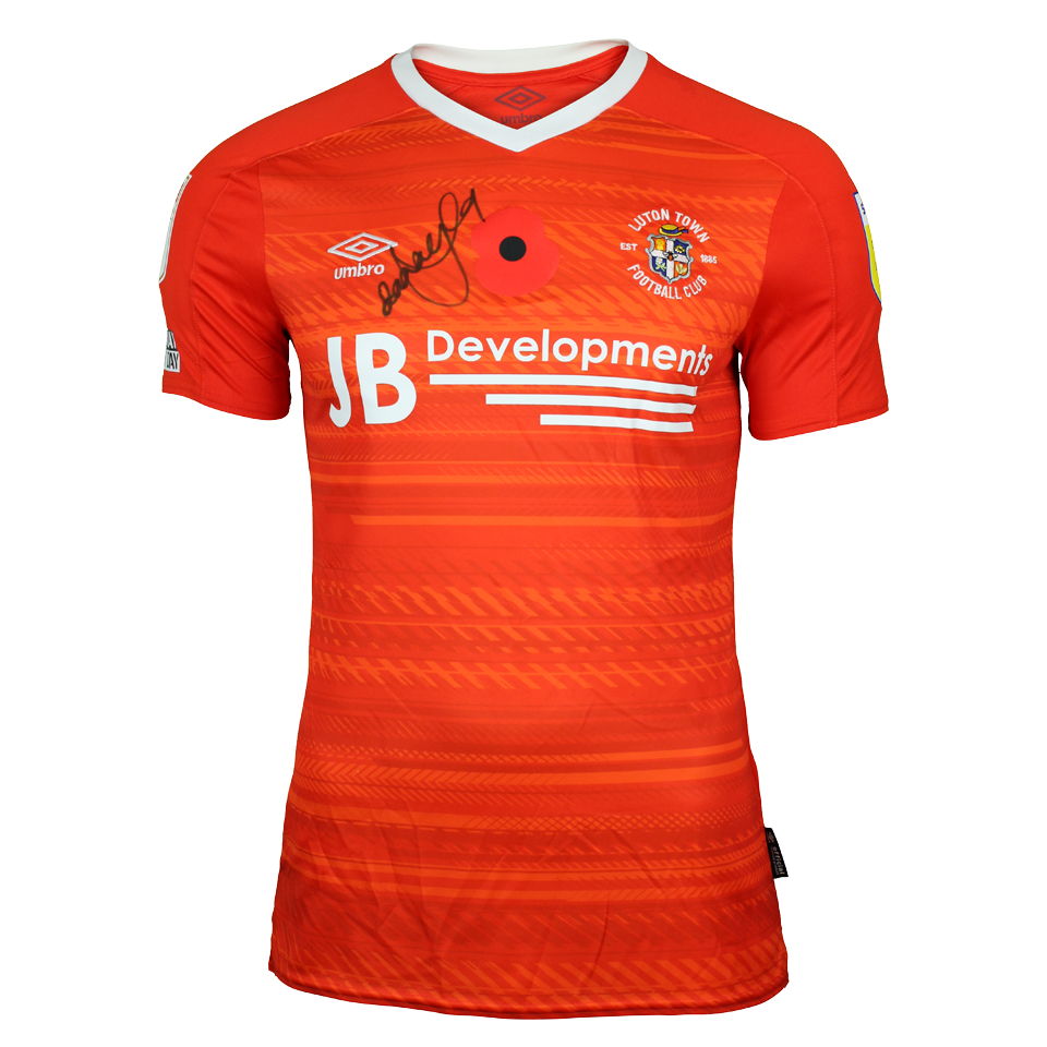 Danny Hylton Luton Town shirt